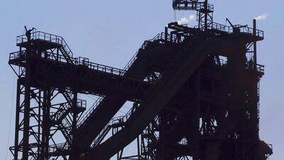 The Ilyich steelworks is a 15-kilometre maze of production facilities, pipes, roads and railway tracks with a workforce of 27,000. Vasily Fedosenko / Reuters