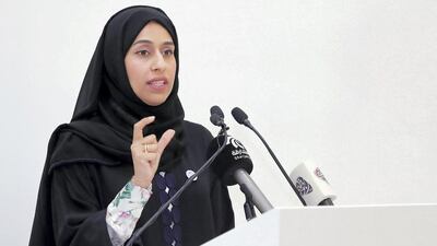 Hessa Buhumaid, Minister of Community Development, believes virtual weddings can help more people tie the knot. The National