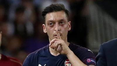 Mesut Ozil signed a new contract at Arsenal in 2018 making him the highest paid player in the club's history. Reuters