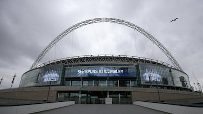 Wembley Stadium in London will host the semi-finals and the final of Euro 2020. AFP