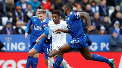 Striker: Wilfried Zaha (Crystal Palace) – Ran Leicester ragged and took his goal well as Palace, who had not scored on the road all season, emerged 3-0 winners in a shock. Carl Recine / Reuters