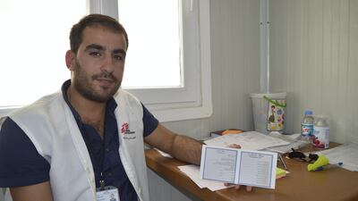 Omar Adnan Mahmoud, Mental Health Activity Manager assistant After the launch of the Mosul battle last October, MSF received an influx of patients in a number of camps between Mosul and Erbil in North Iraq. Many of those displaced by the fighting needed mental health support. Courtesy MSF
