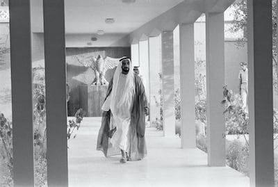 Sheikh Zayed, the Founding Father, was instrumental in the UAE's progress. Getty Images