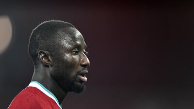 Liverpool's Naby Keita is stranded in his homeland of Guinea following a military coup. PA