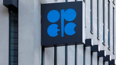 Opec says the Russia-Ukraine conflict has added downside risk to the performance of world economy in 2022. AP