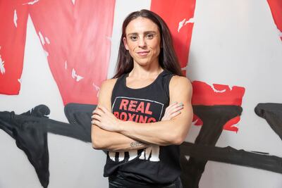 New boxing professional Kim Shannon is aiming for a world title. Antonie Robertson / The National