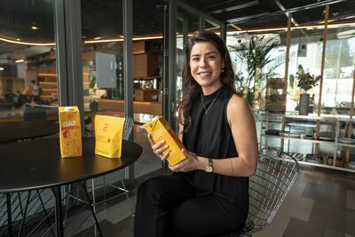 Maria Pavani loves spending on good food, her family and travel. Antonie Robertson / The National