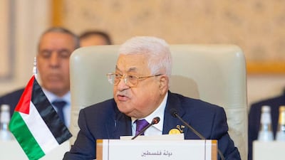 Palestinian President Mahmoud Abbas. SPA