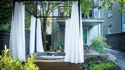 11. This design-centric abode in downtown Atlanta comes with its own Zen garden and hot tub.
