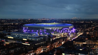 A general view of the new Tottenham Hotspur Stadium. Getty