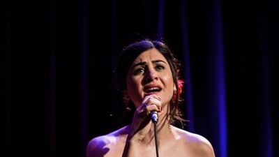 Turkish singer Cigdem Aslan. Courtesy Yassine Hamrouni