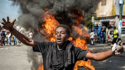 Haitians demonstrate in Port-au-Prince, demanding human rights amid an upsurge in kidnappings perpetrated by gangs. AFP