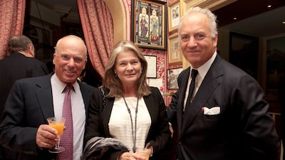 8: Charlene de Carvalho-Heineken and Michel de Carvalho (centre and left) - £13.122 billion. Getty Images