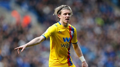 Conor Gallagher has impressed for Crystal Palace on loan from Chelsea this season but will not feature in the FA Cup semi-final. Reuters