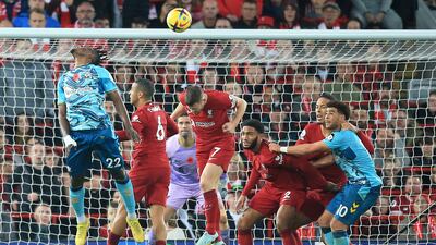 Mohammed Salisu - 4 The Ghanaian appeared confused by his role in a back five. He was more comfortable when Southampton went to a back four but never gained any level of control. AFP