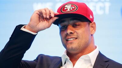 Australia has poured praise on Jarryd Hayne after he was selected by the San Francisco 49ers. Matt King / Getty Images