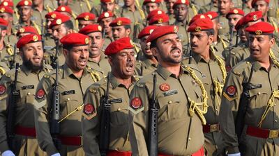 The Qatar Emiri Guard.