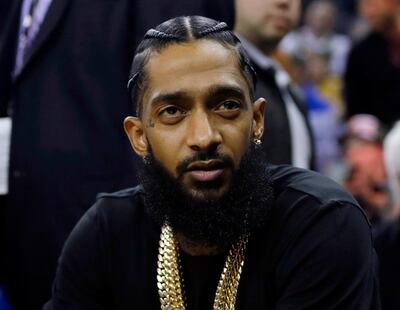 Nipsey Hussle was killed in March 2019. AP
