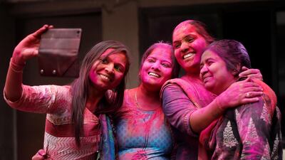 Holi in Ahmedabad. Amit Dave / Reuters