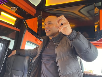 Ganimat Pashayev, a tour guide in the Nakhchivan exclave of Azerbaijan, which is currently only accessible from the rest of the country by air. Lizzie Porter / The National