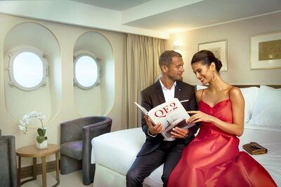QE2 gives couples the chance to convert their dinner into a staycation. Courtesy of QE2