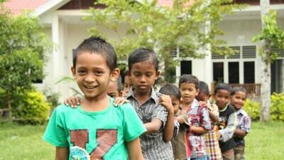 Kinderhut International orphanage in Banda Aceh in Indonesia. Courtesy of Kinderhut International