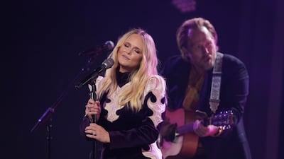 Miranda Lambert performs at the 54th annual Country Music Association Awards in Nashville, Tennessee. Reuters