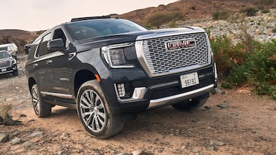 The GMC Yukon Denali makes light work of a hill climb. All photos courtesy GMC