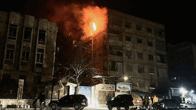 Aleppo clashes. Reuters / AFP