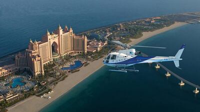 UberChopper with Alpha Tours in Dubai. Courtesy Uber