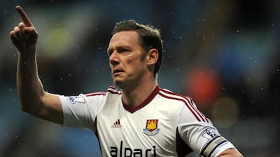 Kevin Nolan and West Ham United will be training at Dubai Sports City this week. Clint Hughes / Getty Images