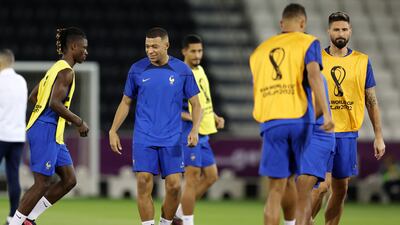 Kylian Mbappe of France. Getty