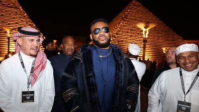 Jarrell Miller arrives ahead of the Day of Reckoning. Getty Images