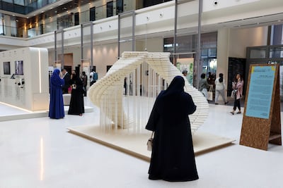 The winner of the inaugural d3 Awards will be revealed during Dubai Design Week at the Design District. Chris Whiteoak / The National