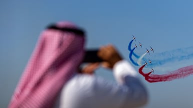 The Dubai Airshow is the largest aerospace event in the Middle East and will run this year from November 17 to 21. Bloomberg