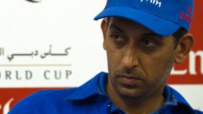 Godolphin trainer Mahmood Al Zarooni, pictured in 2012 at the Dubai World Cup. He now faces charges from the British Horseracing Authority.