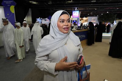 Amna Ali, 25, said she is looking for better opportunities and a bigger salary. Pawan Singh / The National