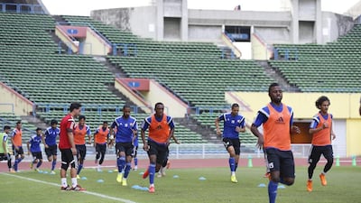 Ahmed Khalil (centre). Al Ittihad / June 15, 2015