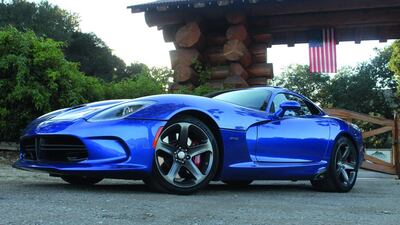 The SRT Viper GTS is now a supercar worthy of the world stage, thanks to its improved ride and various other refinements – although it still retains the macho raw power that made the original Dodge Viper popular. Courtesy of David Booth