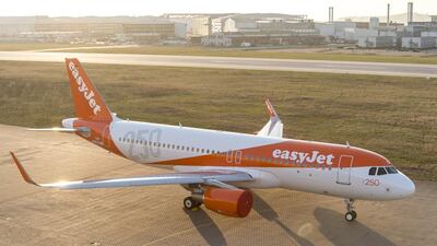 The easyJet A319 planes may be packed tight, but the thin design of the seats alleviates a bit of discomfort. Courtesy easyJet