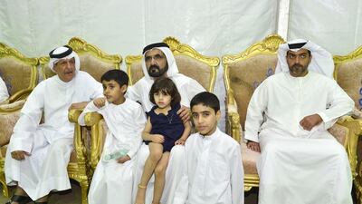 The Vice President and Ruler of Dubai, Sheikh Mohammed bin Rashid, offers condolences to the family of one of the soldiers who fell in the line of duty while serving in Operation Restoring Hope in Yemen. Wam