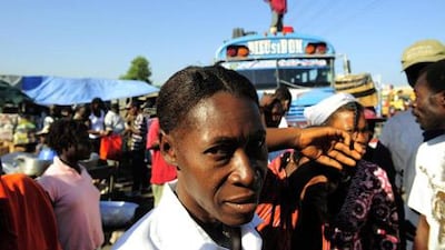 Two weeks after the massive earthquake that destroyed Port-au-Prince, the Haitian capital, thousands of people were still attempting to flee the city, but many also resolved to stay.