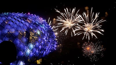 Yas Island will be hosting a weekend of firework displays to mark the Yas Mega Mela Festival. EPA