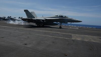 Airlines have been warned to be extra cautious in light of possible US-led military action in the eastern Mediterranean in the next 72 hours. Ted Aljibe / AFP Photo