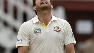 Ryan Harris last bowled for Australia in March in the final Test of a three-match series against South Africa, taken seven wickets. Philipp Brown / Reuters