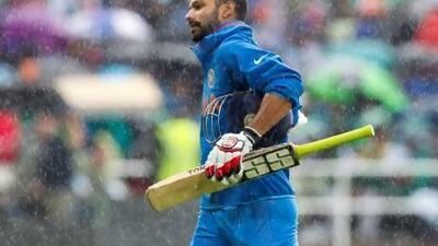 India's Shikhar Dhawan was among runs again. Jon Super / AP Photo