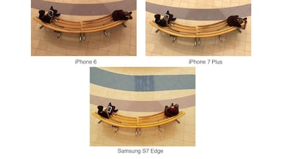 Indoor lighting at Marina Mall. Delores Johnson / The National