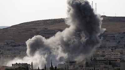 The US-led coalition against ISIS has launched thousands of air strikes against ISIS in Iraq and Syria. AFP
