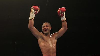 Kell Brook will defend his title against Diego Chaves but has eyes on Amir Khan. Jonathan Brady / PA Wire