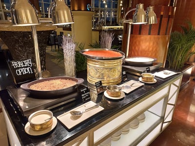 Sevilla dishes are clearly labelled with allergens and ingredients. Photo: Geraint Hacking for The National